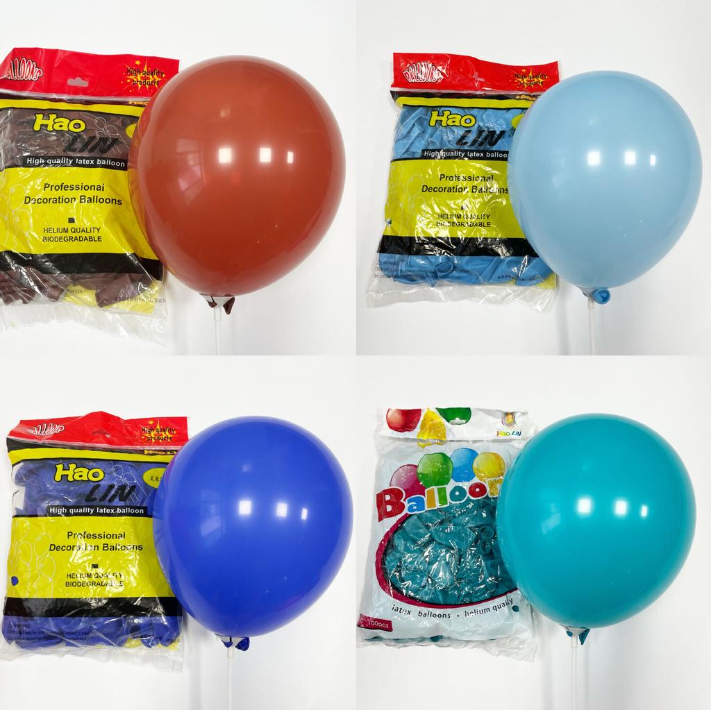 Haolin Yaguang 12-Inch 2.8-Gram Latex Balloon, Birthday Wedding Party Decoration Arrangement Cross-Supply Brand Balloon