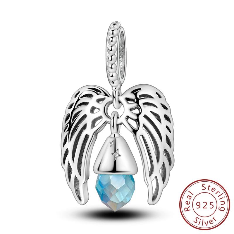 Copper Colorful Zircon Charm Bead Charms Pendants Compatible With Authentic Bracelets Do It Yourself Making Gift