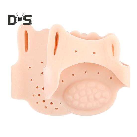 1 Paar Zehenspreizer für Frauen, Zehenkorrektur für Ballenzehen, weiche Zehenspreizer aus Silikon für überlappende Zehen, Ballenzehen, Hühneraugen, Linderung von Fußschmerzen, Vorfußpolster