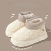 Women's Winter Boots Thick Sole Non-slip Soft Bottom Warm Indoor Plush Snow Boots New Waterproof Short Fur Ankle Boots Outdoor Leisure