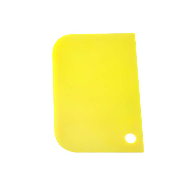Decorating Tool Baking Dough Cutting Scraper Plastic Dough Scraper Thickened Cream Scraper