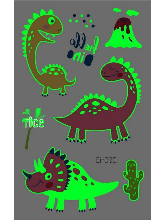 Tatuaże dla dzieci świecące w ciemności - Zabawa na imprezę i do kostiumu