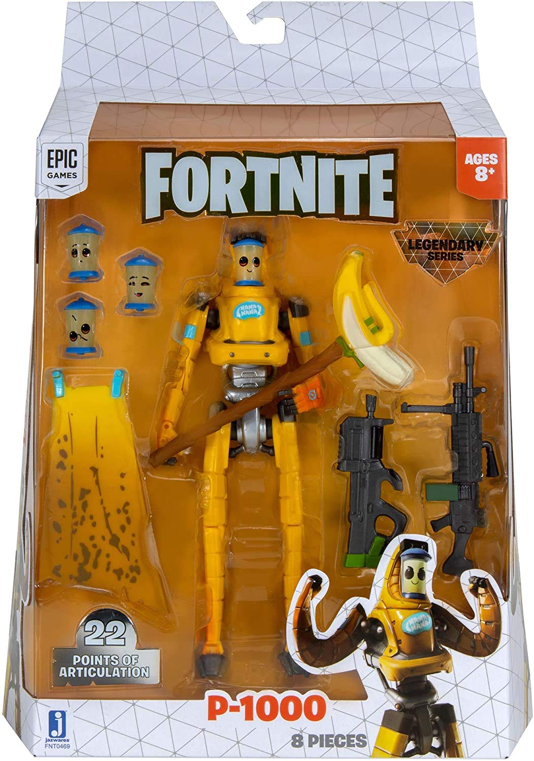 

Игрушка-фигурка Fortnite Peely Легендарная серия Fortnite 15 см P-1000 [Б/у]