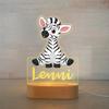 Personalized Children Animal Night Light Custom Acrylic Lamp Baby Kids Bedroom Decoration Neonate Birthday Christmas Gift