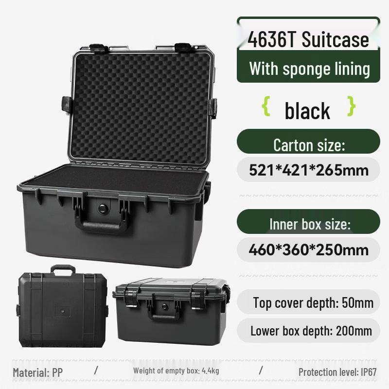 JPHZNB Protective Photography Equipment Trolley Case