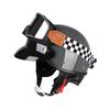 Unisex Retro Japanese Style Motorcycle Helmet for Cruising Electric Bicycles Half Helmet Summer 3C Certified Protective Gear