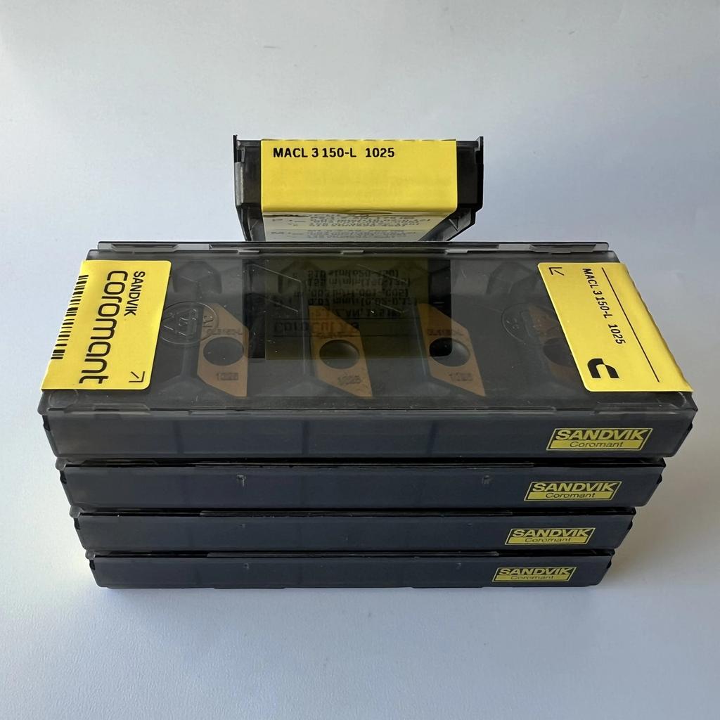 Sandvik / MACL3150-L 1025 / Industrial Indexable Carbide Inserts 10 Pcs