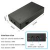 7800mah UPS Mini Uninterruptible Power Supply Y Cable Instruction Manual DC 12V/2A Portable Battery Backup 24W Power Accessories