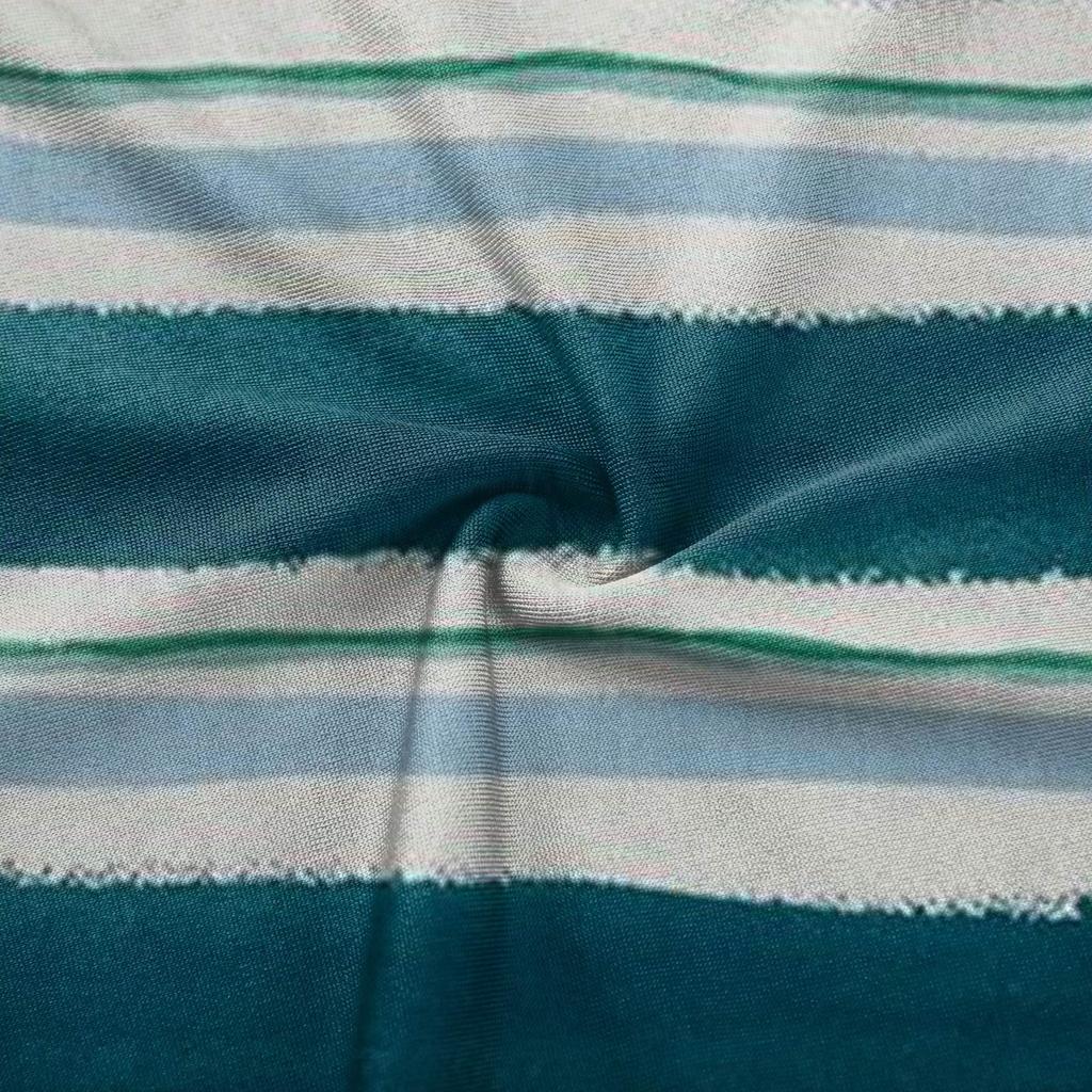 Women's Summer Sleeveless Loose Bandage Striped Sling Dress Pocket V Neck Tank Dress