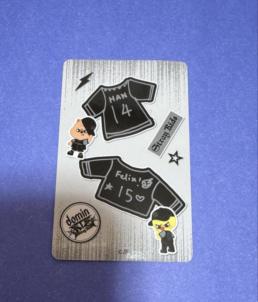 [USED] StrayKids Pop-Up Bonus Trading Card: Han Felix HoneyPiRi