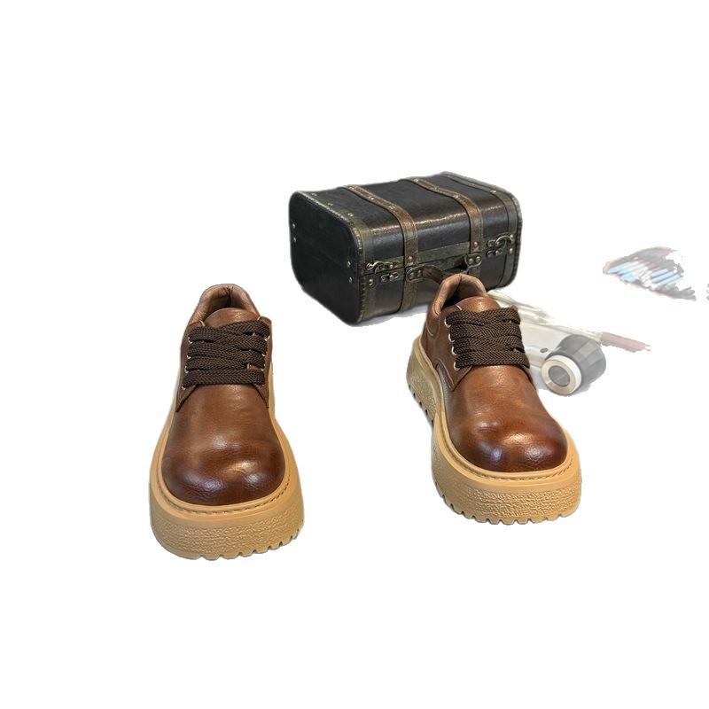 New Winter Men'S Platform Martin Boots Low-Top Casual Shoes Sports Shoes Trendy Shoes Little White Shoes Trendy Shoes