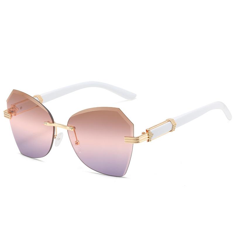 Lunettes de soleil tendance pour femmes, lunettes polygonales pour femmes