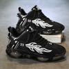 Men's Shoes Summer Youth Air Cushion Shock Absorption Sports Shoes Boys Trendy Dad Shoes Heightening White Shoes