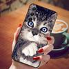 For Samsung Galaxy A55 5G Case Black TPU Silicone Beautiful Pattern Phone Cases for Galaxy A55 Shockproof Soft Cover A 55 6.6''