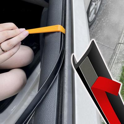 Tesniaca lišta bočného okna auta Gumová tesniaca lišta Výplň medzier okien Zníženie vibrácií Izolácia hluku v tvare V Tesniace lišty
