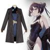 Blue Archive Cosplay Costume Feisai Cheongsam Suit With Windbreaker Set For Women
