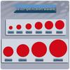 Mixed Color Round Dot Sticker Labels - Available in 10, 16, and 20 Vibrant Colors