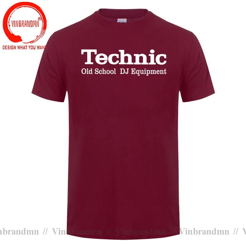 New Summer Classic T Shirt Technics Old School Dj Equipunisext Tshirts Graphic Clothing Short Sleeves Tshirt Cotton Tops Tee Shirt