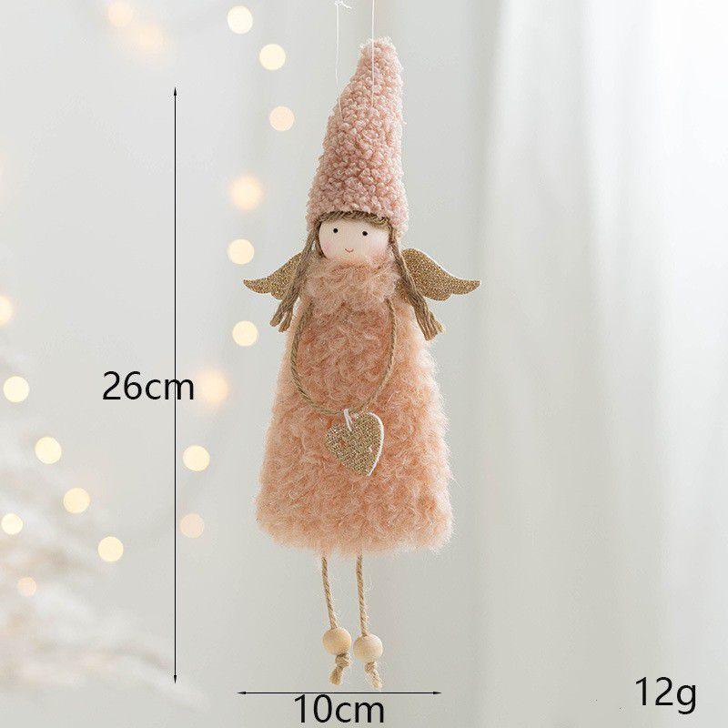 High-quality Plush Angel Doll Ornament Handmade With Fine Workmanship For A Soft And Comfortable Touch