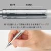 PENTEL Mechanical Pencil PG Clear 10 PG-METAL350, Metal, 0.5mm, White, Pens, PG315-TW