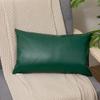 Premium Faux Distressed Leather Cushion Cover Handmade Pillow Case Sofa Bed