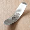 All-Stainless Steel Garlic Crusher (19cm) Silver