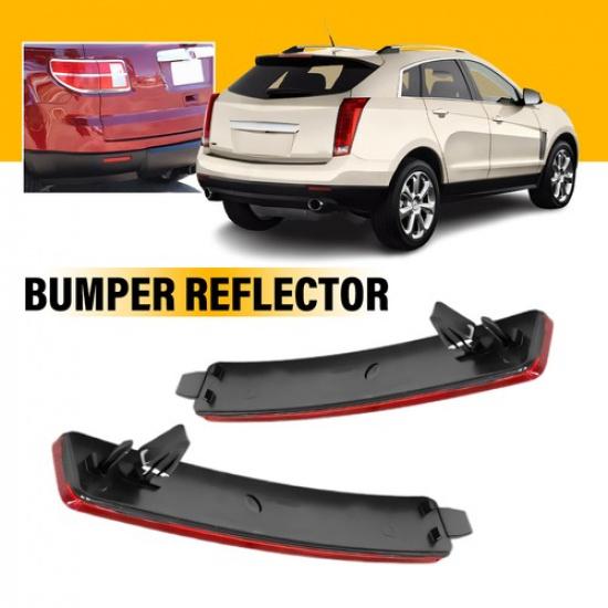 2 шт. Красные светодиодные отражатели заднего бампера Левый и Правый Для Chevy Traverse 2009-2012 25881882