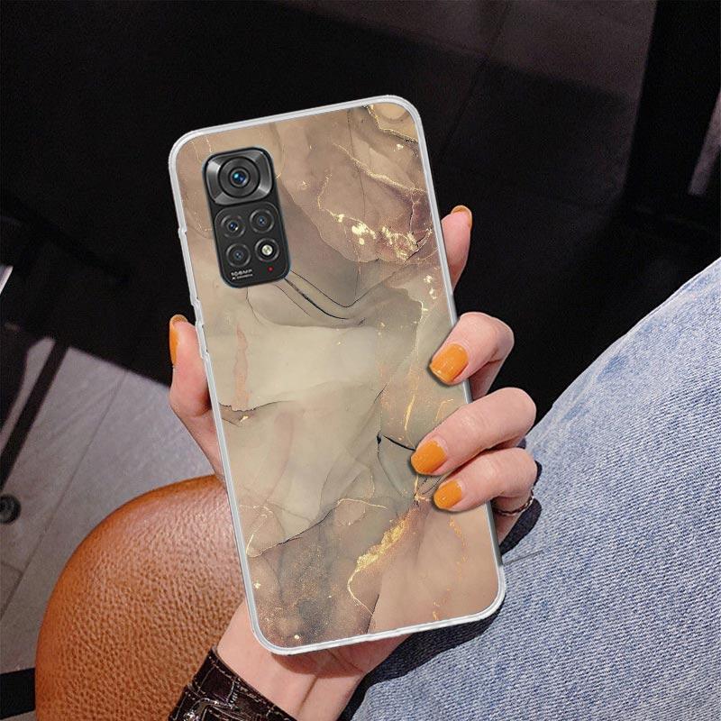 Granite Marble Phnoe Case for Phnoe Case for Xiaomi Redmi Note 15 14 14S 13 Pro Plus 12 12S 11S 11E 10S 10 11T 5G Unique Cover C