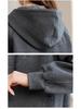 Women's Textured Casual Jacket - 2025 Spring/Autumn, Versatile, High-End Zippered Cardigan Top
