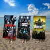 Tom C-Clancys R-Rainbow Six Siege Game Microfiber Blanket Quick Drying Beach Towels Oversized Printing Absorbent Towel Blanket