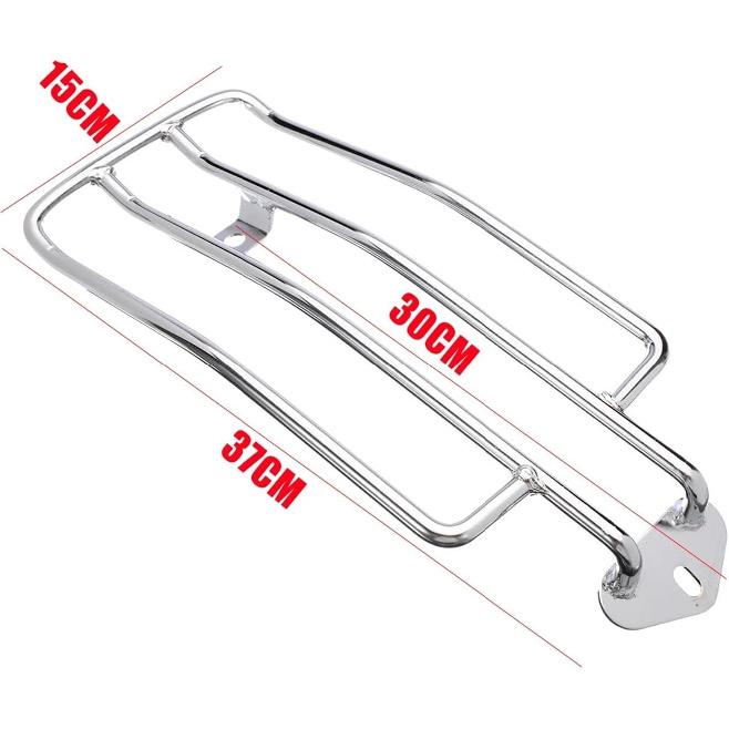 Rear Luggage Rack for Yam&aha 1PC Chrome Solo Seat Rear Fenders Luggage Rack Support V-Star 650 1100 1300 Custom and Classic Virago 250