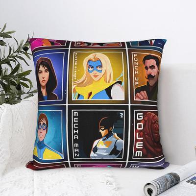 Dispatch Game Characters Pillow Cover  Soft Cushion Cover Retro Trendy Pillow Case For Sofa Bedroom Home Decor