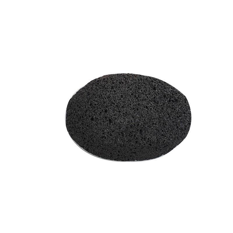 Volcano Stone Foot File Black Elliptical Callus Remover For Pedicure And Foot Care
