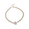 French Camellia Pearl Necklace Women'S Niche Design Sense Clavicle Chain Premium Sense Light Luxury Neck Chain Wind
