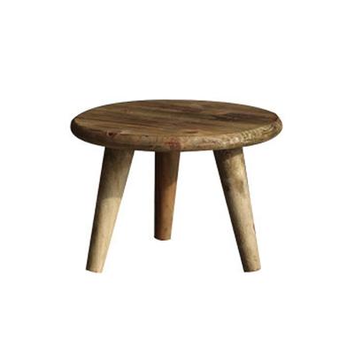 Desktop Decorative Storage Stool Balcony Flower Rack Wooden Flower Pot Stand Garden Ornaments