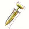 1pc Handheld Seed Dispenser - Manual Precision Seeder Tool with Transparent Tube & Ergonomic Handle, Durable Plastic for Garden