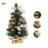 20/30/40cm DIY Christmas Desktop Tree with Ornaments - Potted Decorations