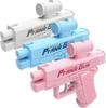 Prank Water Gun 2 Way Non Electric Pistol High-pressure Two Sided Automatic Shooting Water Beach Toy Gun For kid Children Adult