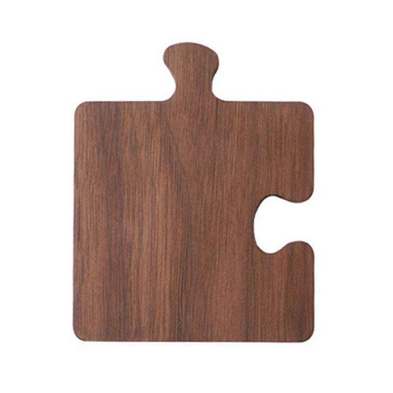 1Pc Walnut Wood Coaster Cup Mat Wooden Mug Coaster Table Placemat Creative Drink Coaster Cup Holder for Glasses Kitchen Gadget