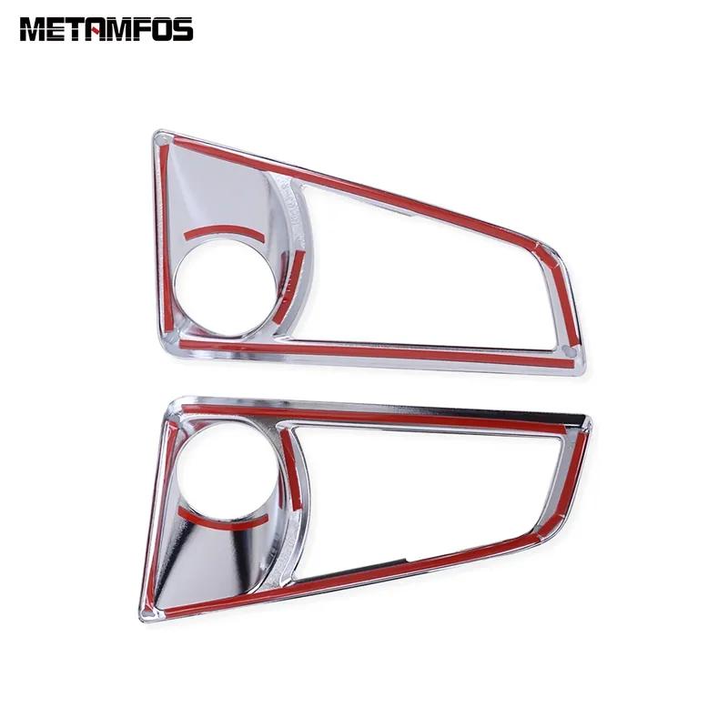 Front Fog Light Lamp Cover Trim For Toyota Hiace Granvia Commuter - 2024 Chrome Foglight Protector Car Accessories