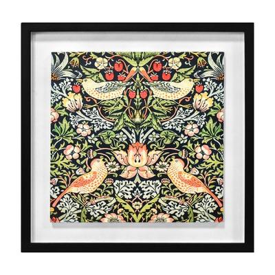William Morris Strawberry Thief Wood Framed Plaque