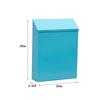 Wall Mount Mailbox Modern Wall Hanging Mail Box for Gate Outdoor Home Office