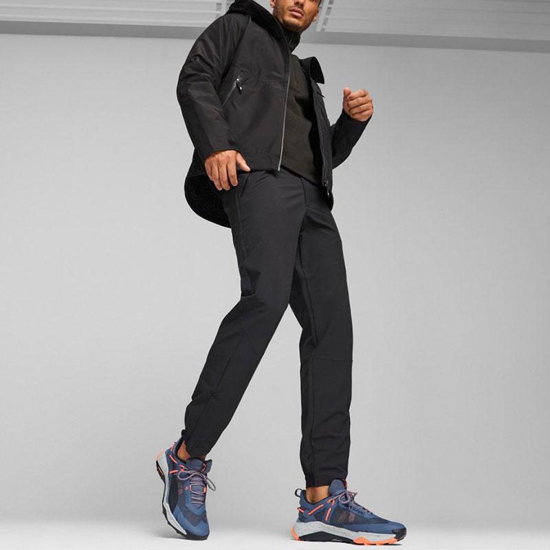 Puma Seasons Solid Color Loose Fit Hooded Woven Jacket Men Jacket Black 524107-01