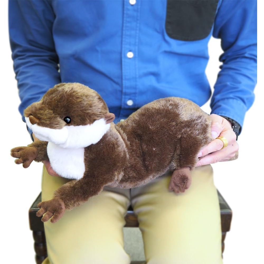 Knee Otter Plush Toy Soft Stuffed Animal Cute Design 30cm