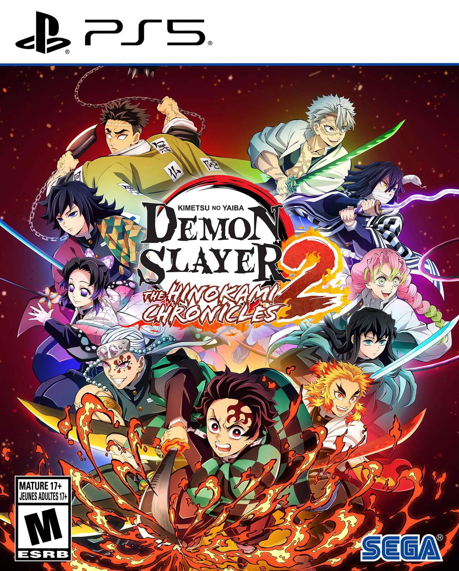

Demon Slayer No The Hinokami Chronicles 2 North PS5 -Kimetsu Yaiba- (Import version America) - синий