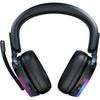 ROCCAT Syn Max Air Wireless Gaming Headset, 2.4GHz/Bluetooth, Smartphone Simultaneous Playback, Black, PC/PS5/PS4/Switch, Flip Mute, 3D Audio, Chargin