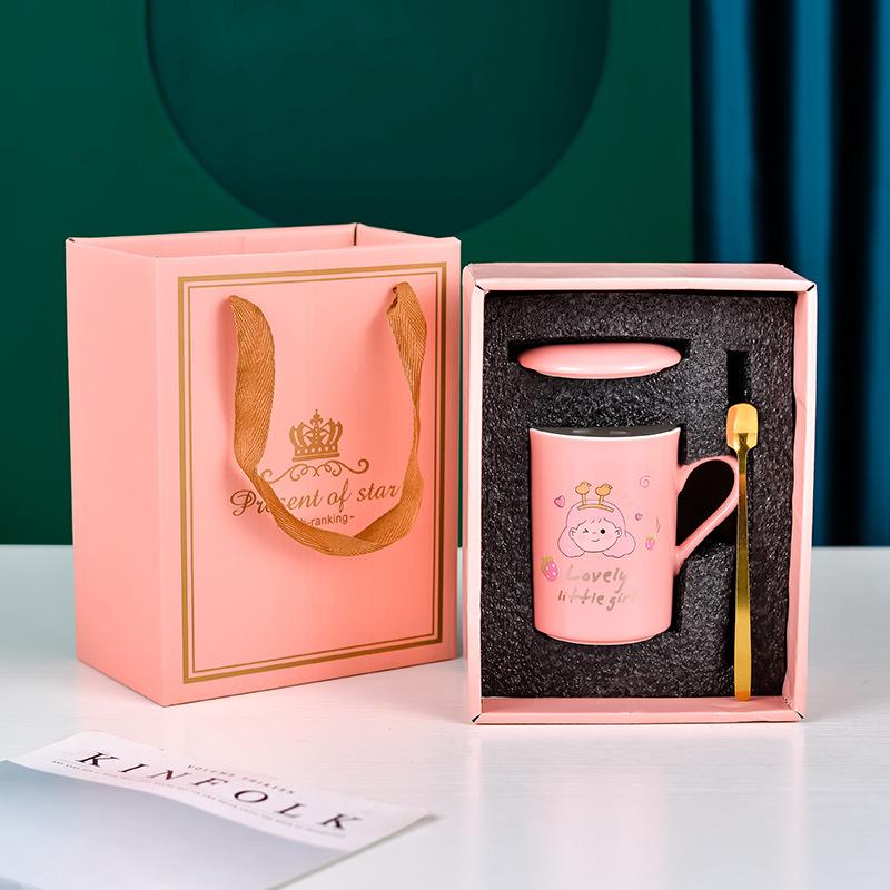 Jednoduchý dárek hrnek keramický hrnek hrnek na kávu svatba družička dárek z ruky kostní porcelán