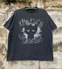 T-shirt The Cure The Love Cats, T-shirt Nera Unisex, Taglia S-5XL