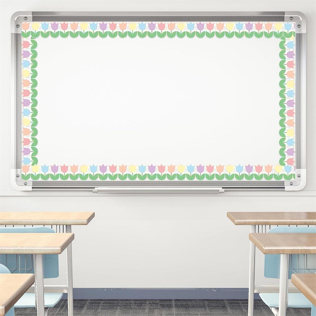 Bulletin Border Trimmer Poster Board Decors Bulletin Board Trim Flower Bulletin Board Border Scalloped Border Sticker