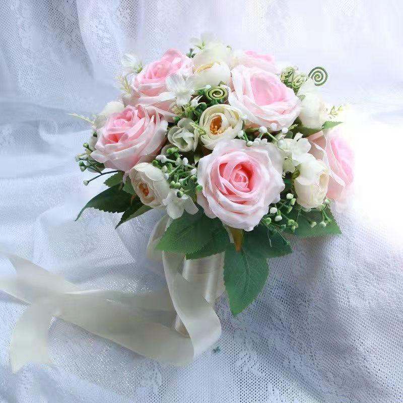 Koreanischer Waldstil Braut-Handstrauß für Hochzeit oder Foto-Requisiten